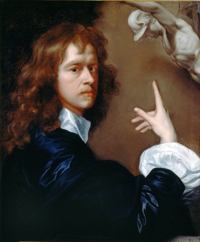 Selvportræt, c1640-1650 af Robert Walker
