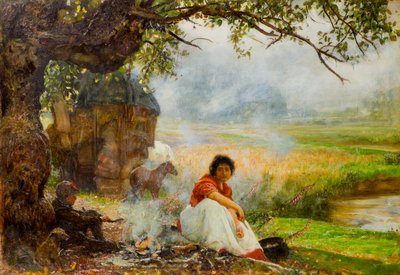Sigøjnerpige af Robert Walker Macbeth