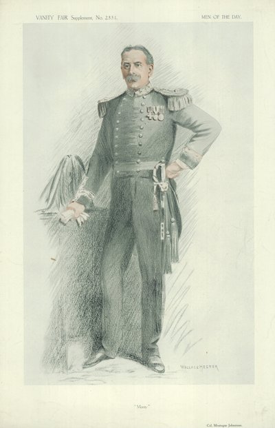 Oberst Montague Johnstone af Robert Wallace Hester