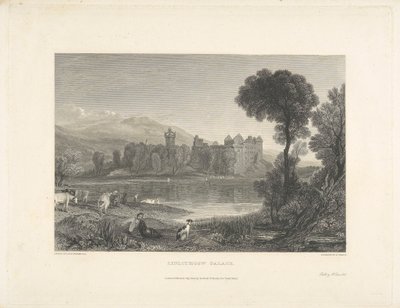 Linlithgow Palace af Robert Wallis