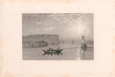 Scene på Loire af Robert Wallis