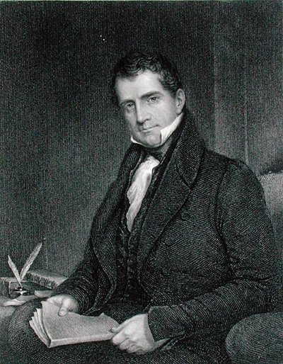 Theodoric Romeyn Beck (1791-1855) graveret af John Francis Eugene Prud