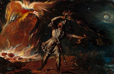 Lemminkäinen og den brændende ørn af Robert Wilhelm Ekman