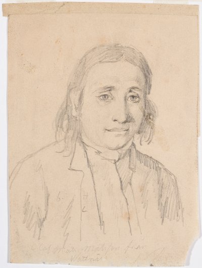 Mandlig buste af Robert Wilhelm Ekman