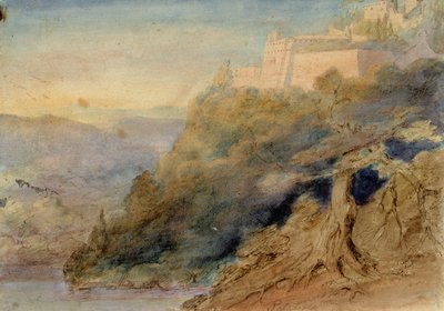 Palazzolo, italiensk landskab af Robert Wilhelm Ekman