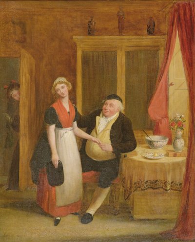 Unwelcome Attentions, 1839 af Robert William Buss