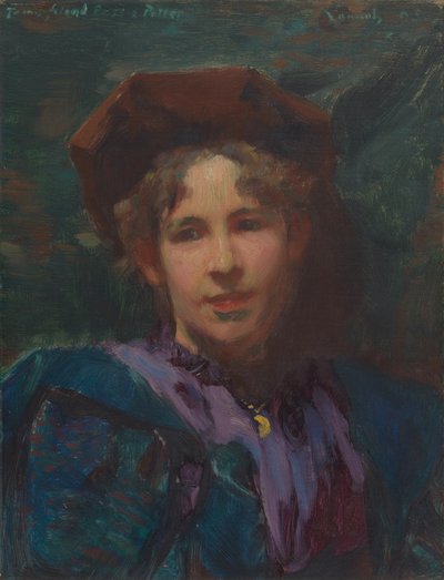 Bessie Potter Vonnoh, 1895. af Robert William Vonnoh