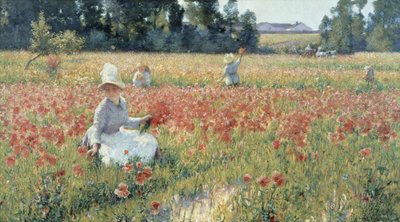 In Flanders Field - Hvor soldater sover og valmuer vokser af Robert William Vonnoh