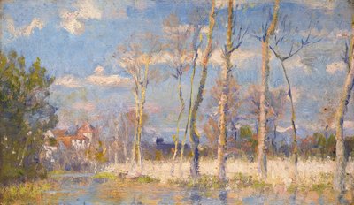 Forårets tidlige dage af Robert William Vonnoh