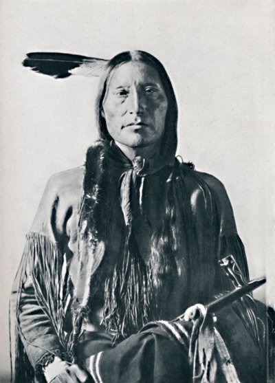En Algonquin-indianer, 1912 af Robert Wilson Shufeldt