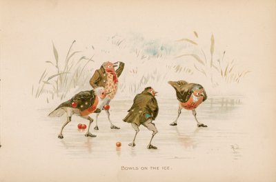Illustration til The Twigs eller Jul på Ruddock Hall af Robert after Dudley