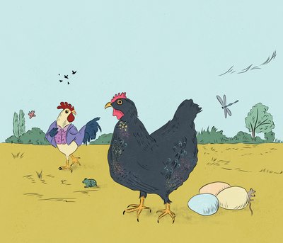 Higgledy Piggledy, 2020 (digital) af Roberta Murray
