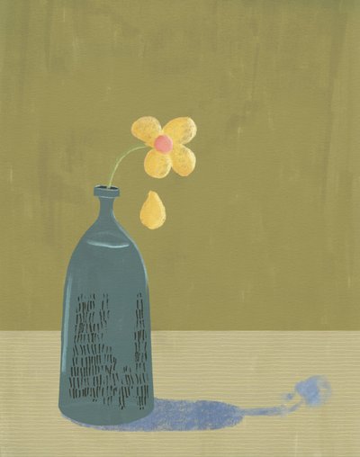 Wilted Daisy, 2021 (digital) af Roberta Murray