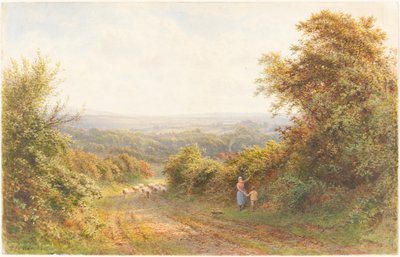 Squirrel Lane, nær Magham Down, Sussex af Roberto Angelo Kittermaster Marshall