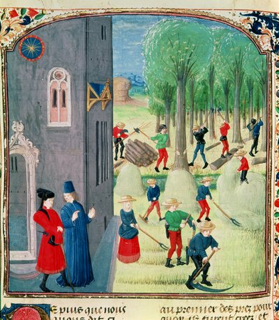 Ms. Lat 1173 Høslæt og træskæring, fra Charles d
