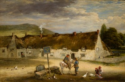 De tre halve måner, Rothbury, 1887 af Robinson Elliott