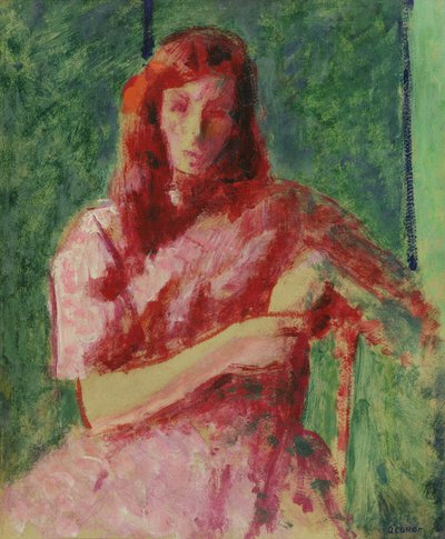 En trist ung pige (The Red Lady) af Roderic OConor