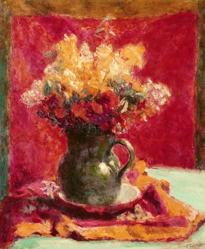 Grøn kande med blomster af Roderic OConor
