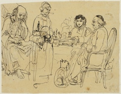 Almisser til de fattige af Rodolphe Bresdin