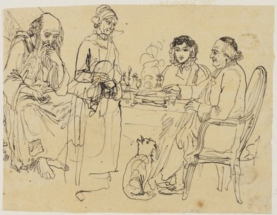 Almisser til de fattige af Rodolphe Bresdin