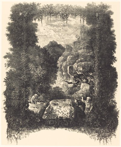 Frontispice af Rodolphe Bresdin
