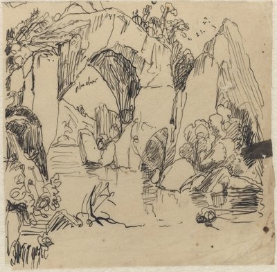 Landskab af Rodolphe Bresdin