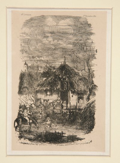 Farm Pavillion fra La Revue fantaisiste af Rodolphe Bresdin