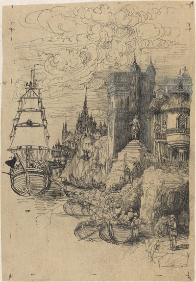 Havlandskab af Rodolphe Bresdin