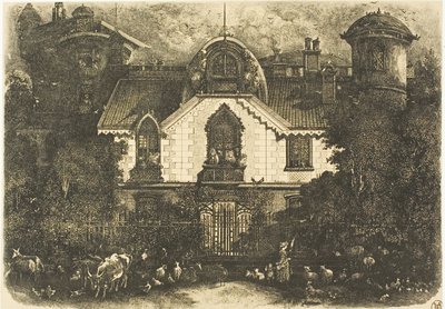 Det fortryllede hus af Rodolphe Bresdin