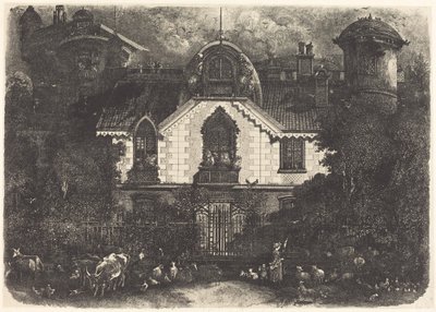 Det hjemsøgte hus af Rodolphe Bresdin