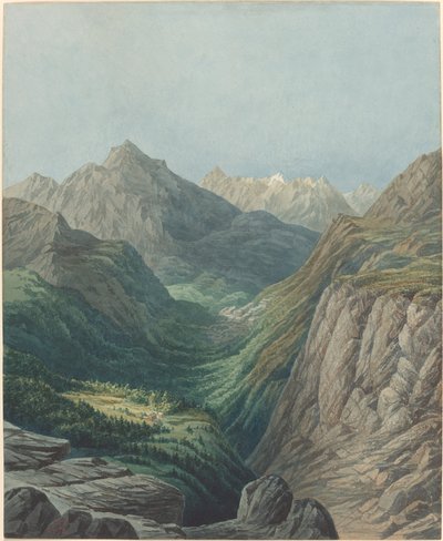 En alpedal af Rodolphe Leon Berthoud