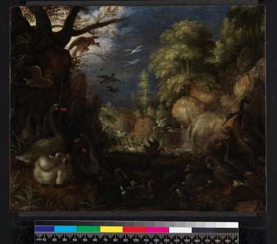 Fuglenes skabelse, 1619 af Roelandt Jacobsz. Savery