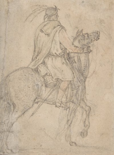 En ungarsk rytter, slutningen af det 16.-midten af det 17. århundrede. af Roelandt Savery