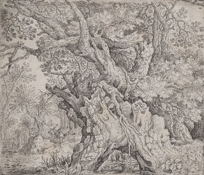 knudret træ, ca. 1608-09. af Roelandt Savery
