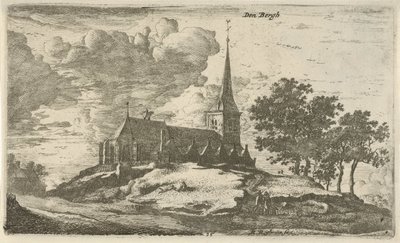Kirke i Nederhorst den Berg Den Bergh (titel på objekt) af Roelant Roghman
