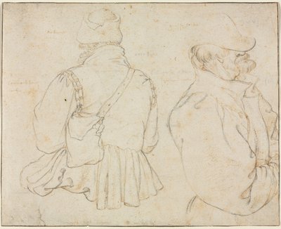 To bøhmiske bønder i halvlængde, ca. 1605-1610. af Roelant Savery