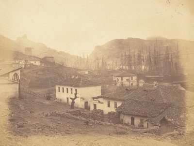 Balaklava, set mod havet. af Roger Fenton