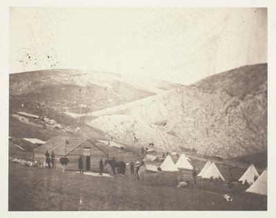 Lejr af 4. Dragoon Guards, nær Karyni af Roger Fenton