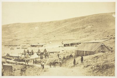 Lejr for de 4. lette dragoner af Roger Fenton
