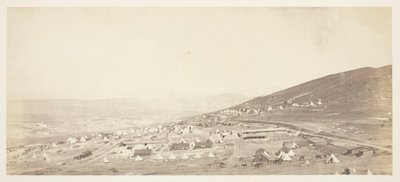 Lejr for 4. lette dragoner, officerskvarter af Roger Fenton