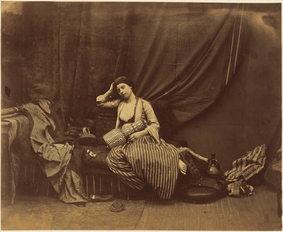 Kontemplativ odalisk af Roger Fenton