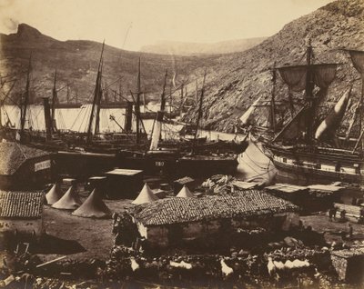 Kosakbugten, Balaklava af Roger Fenton