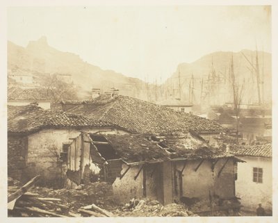 Cottages at Balaklava af Roger Fenton