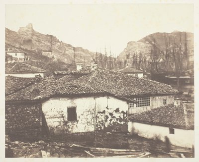 Cottages at Balaklava af Roger Fenton