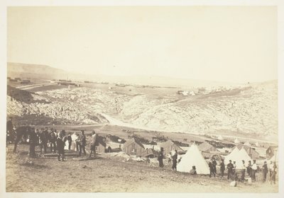Hesteartilleriets lejr, 1855. af Roger Fenton