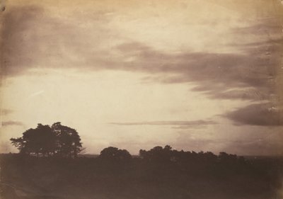 Landskab med skyer, sandsynligvis 1856. af Roger Fenton