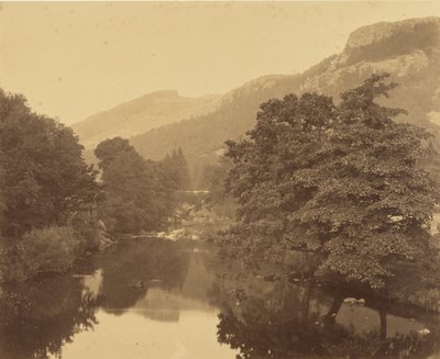 [Landskab med flod] af Roger Fenton