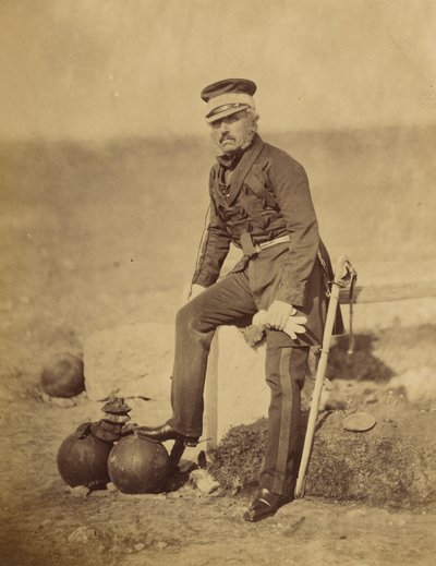 Generalløjtnant Barnard, C.B. af Roger Fenton