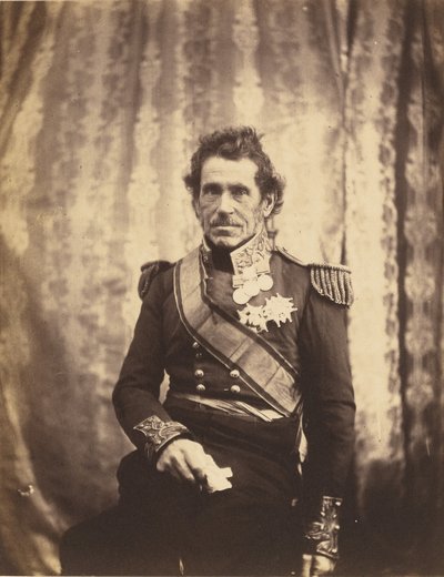 Generalløjtnant Sir De Lacy Evans, G.C.B. af Roger Fenton
