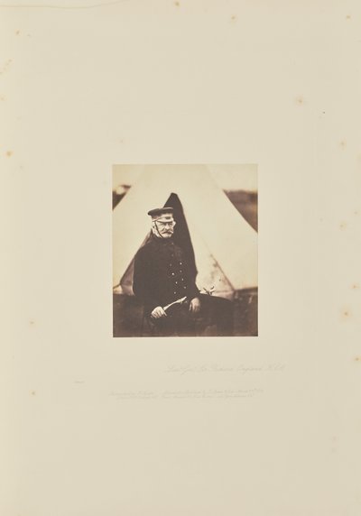 Generalløjtnant Sir Richard England, K.C.B. af Roger Fenton